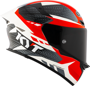 KYT TT-REVO GEAR BLACK RED