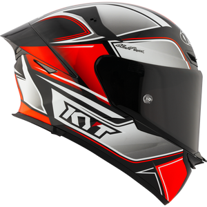 KYT TT-Revo TOURIST RED FLUO