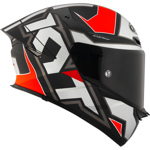 KYT TT-Revo ELECTRON MATT GREY RED