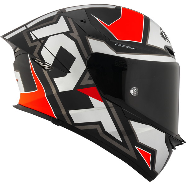 KYT TT-Revo ELECTRON MATT GREY RED