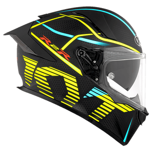 KYT R2R PRO CONCEPT MATT BLACK YELLOW