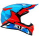 KYT Skyhawk GLOWING BLUE/ORANGE FLUO