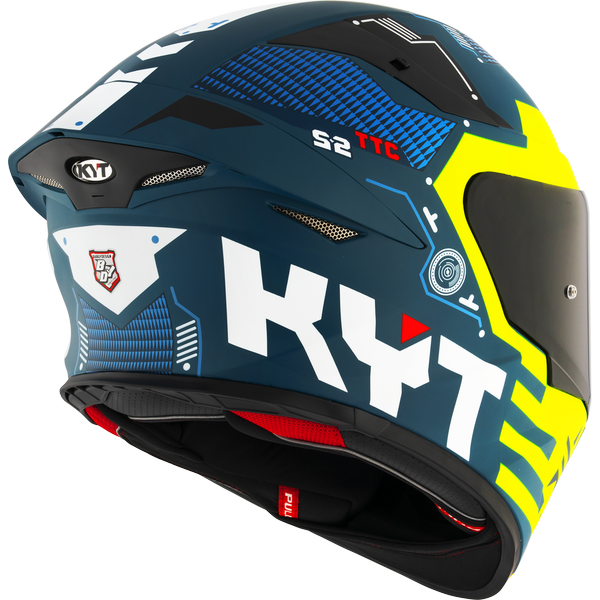 KYT TT-REVO FUSELAGE MATT YELLOW