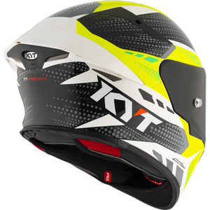 KYT TT-REVO GEAR BLACK YELLOW