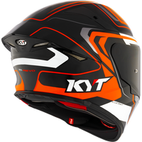 KYT TT-Revo Overtech Black Orange