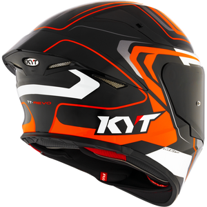 KYT TT-Revo Overtech Black Orange