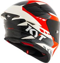 KYT TT-REVO GEAR BLACK RED