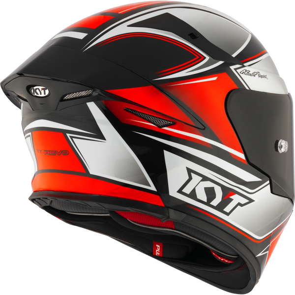 KYT TT-Revo TOURIST RED FLUO
