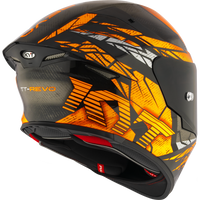 KYT TT-REVO COMBUSTION ORANGE