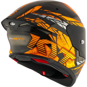 KYT TT-REVO COMBUSTION ORANGE