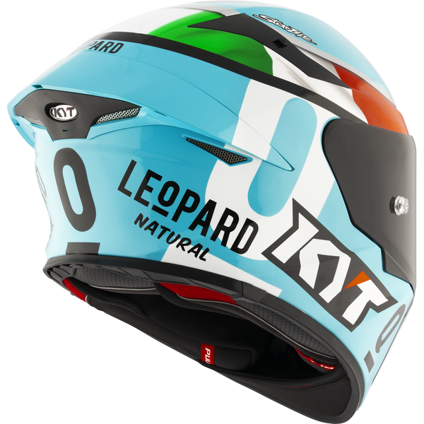 KYT TT-Revo Leopard Tricolore