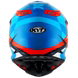 KYT Skyhawk GLOWING BLUE/ORANGE FLUO
