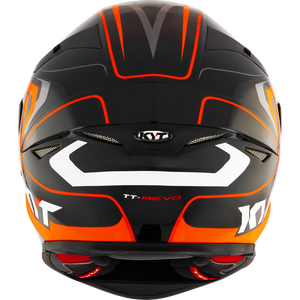 KYT TT-Revo Overtech Black Orange