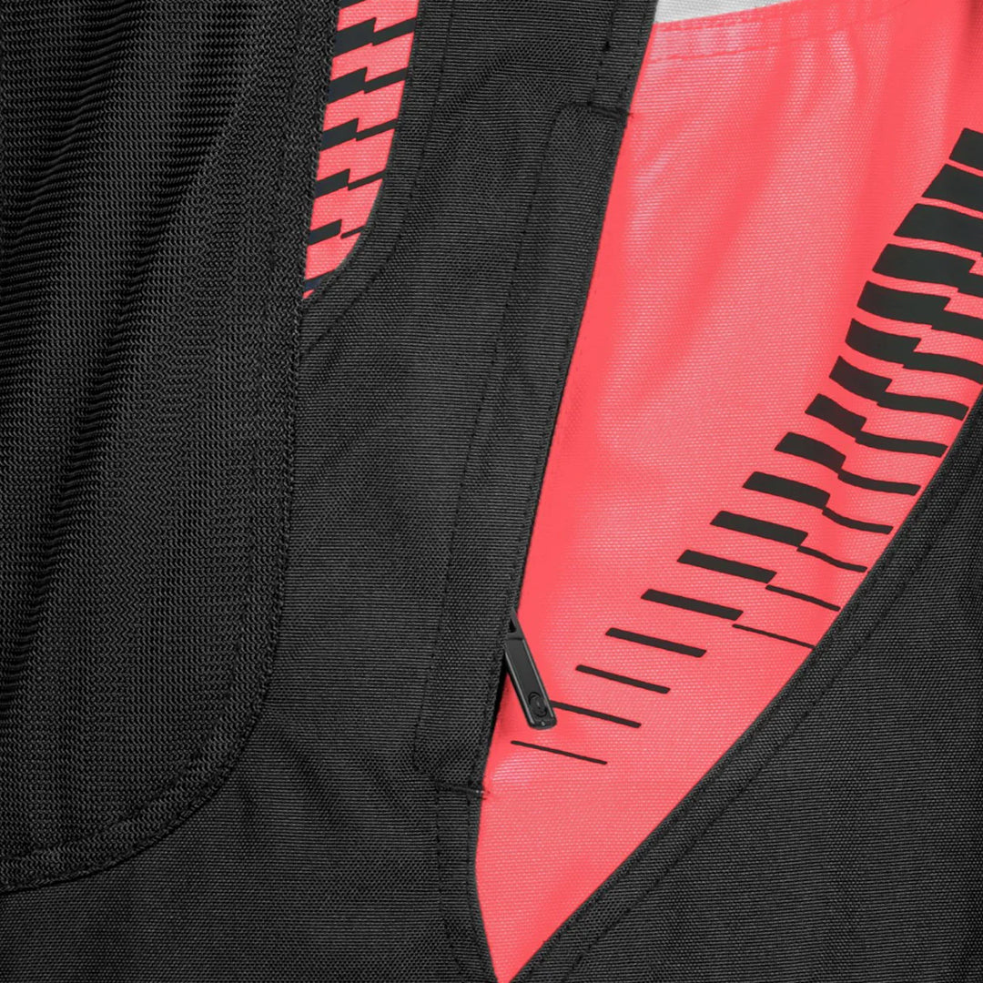 Rynox Tornado Pro 4 Jacket CE CERTIFIED CLASS A - Black Red