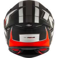 KYT TT-Revo ELECTRON MATT GREY RED