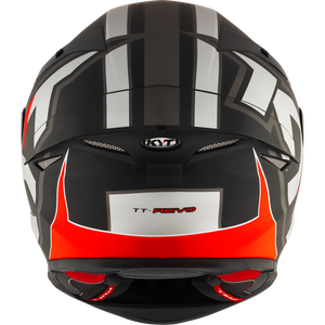 KYT TT-Revo ELECTRON MATT GREY RED