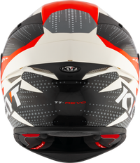 KYT TT-REVO GEAR BLACK RED