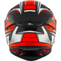 KYT TT-Revo TOURIST RED FLUO
