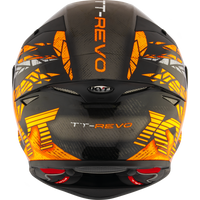 KYT TT-REVO COMBUSTION ORANGE