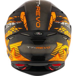KYT TT-REVO COMBUSTION ORANGE