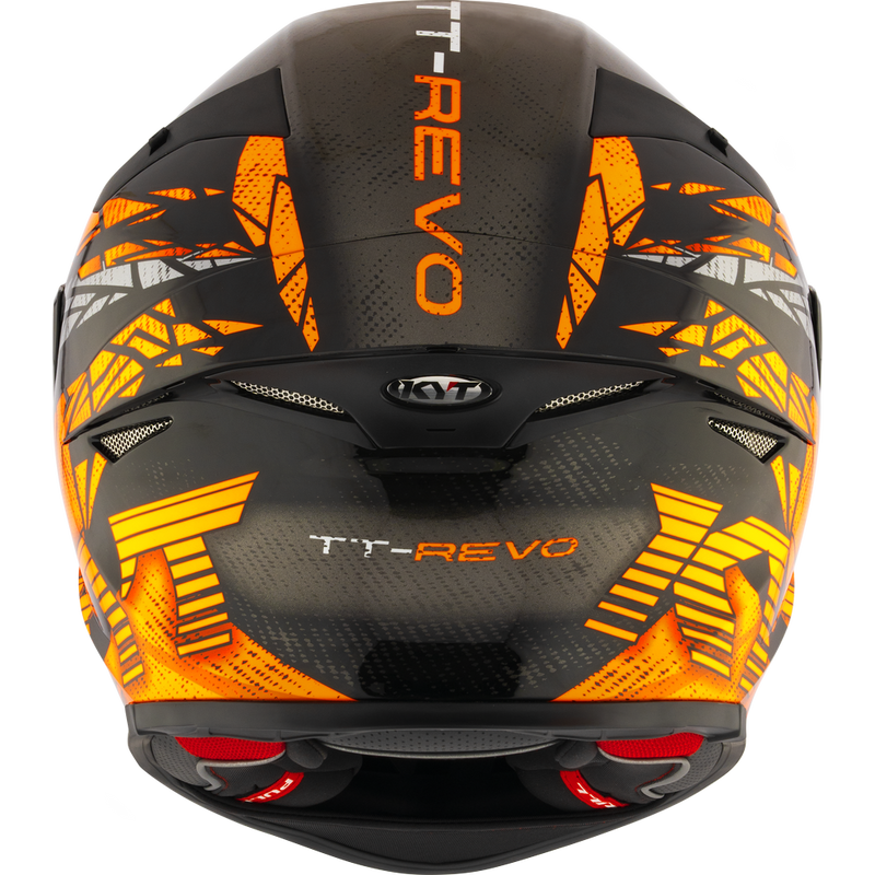 KYT TT-REVO COMBUSTION ORANGE
