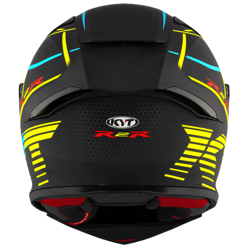 KYT R2R PRO CONCEPT MATT BLACK YELLOW