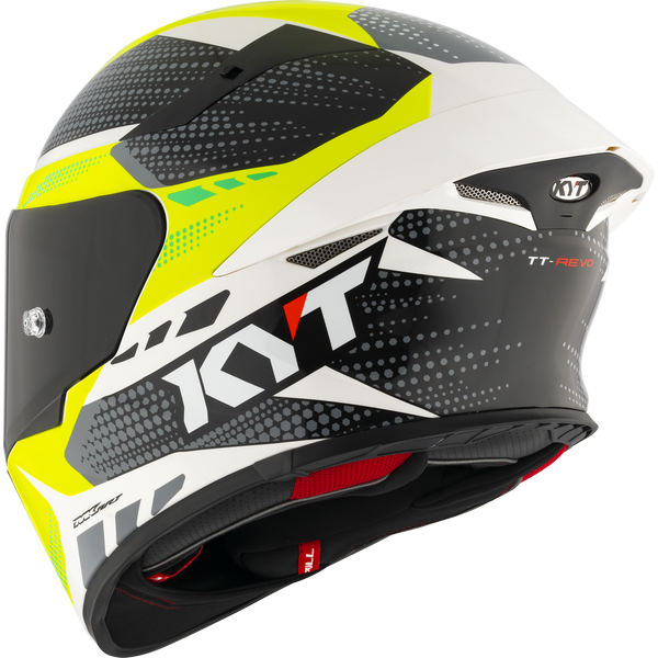 KYT TT-REVO GEAR BLACK YELLOW