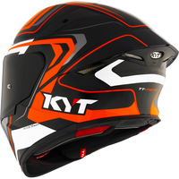 KYT TT-Revo Overtech Black Orange