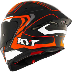 KYT TT-Revo Overtech Black Orange