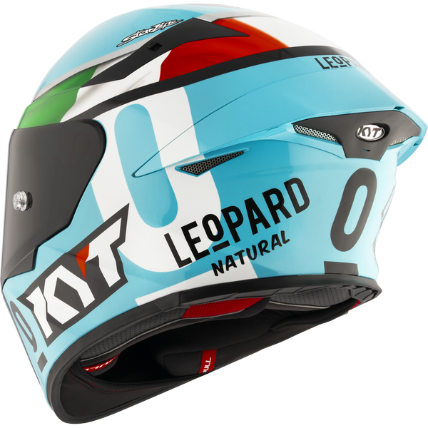 KYT TT-Revo Leopard Tricolore