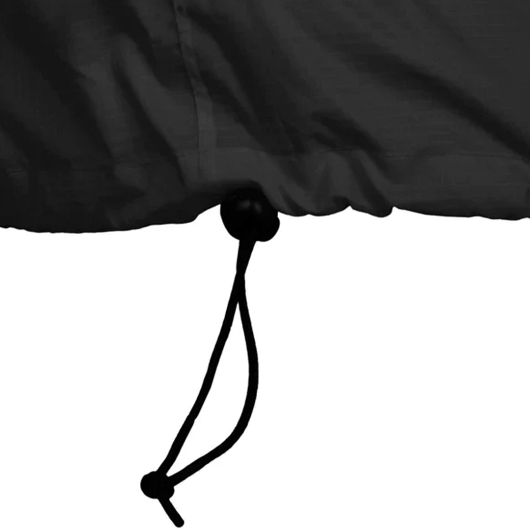 H2GO Pro 3 Black Rain Jacket - Rynox