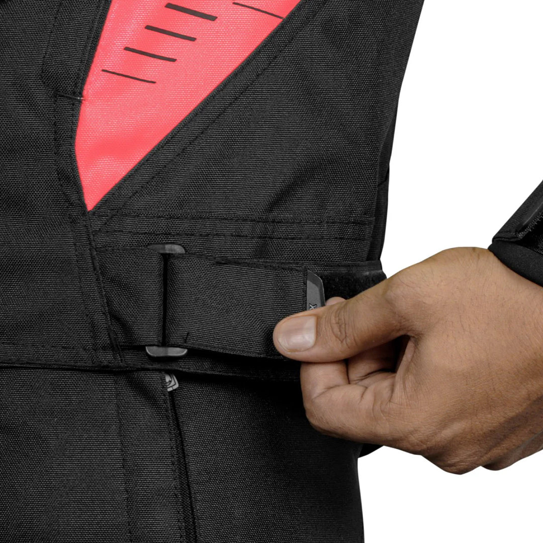 Rynox Tornado Pro 4 Jacket CE CERTIFIED CLASS A - Black Red