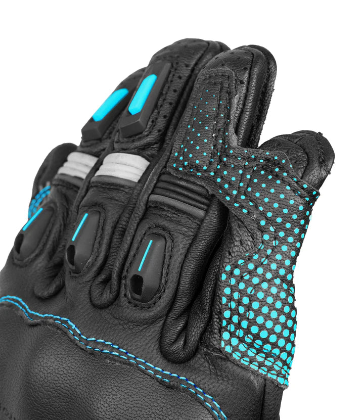 RYNOX ADVENTO PRO GLOVES BLACK BLUE