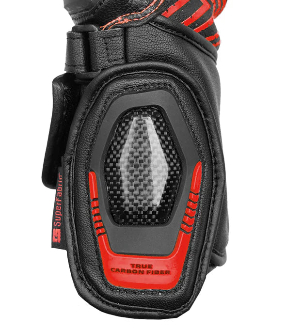 RYNOX ADVENTO PRO GLOVES BLACK RED