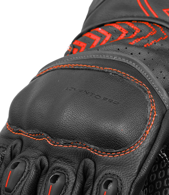 RYNOX ADVENTO PRO GLOVES BLACK RED