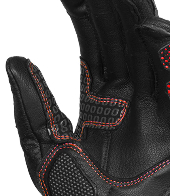 RYNOX ADVENTO PRO GLOVES BLACK RED