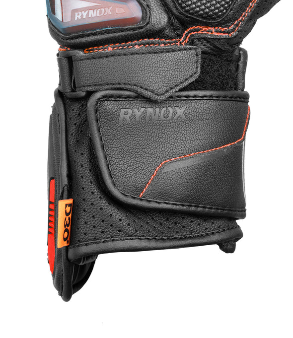 RYNOX ADVENTO PRO GLOVES BLACK RED