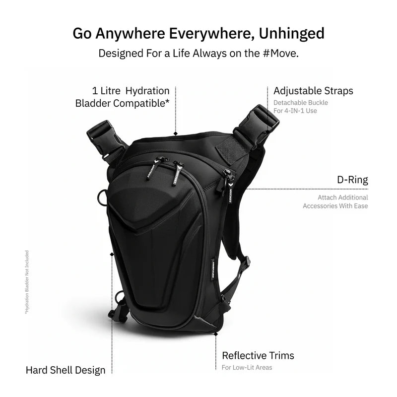 4 in 1 travel backpack Vantora ARC 4IN1