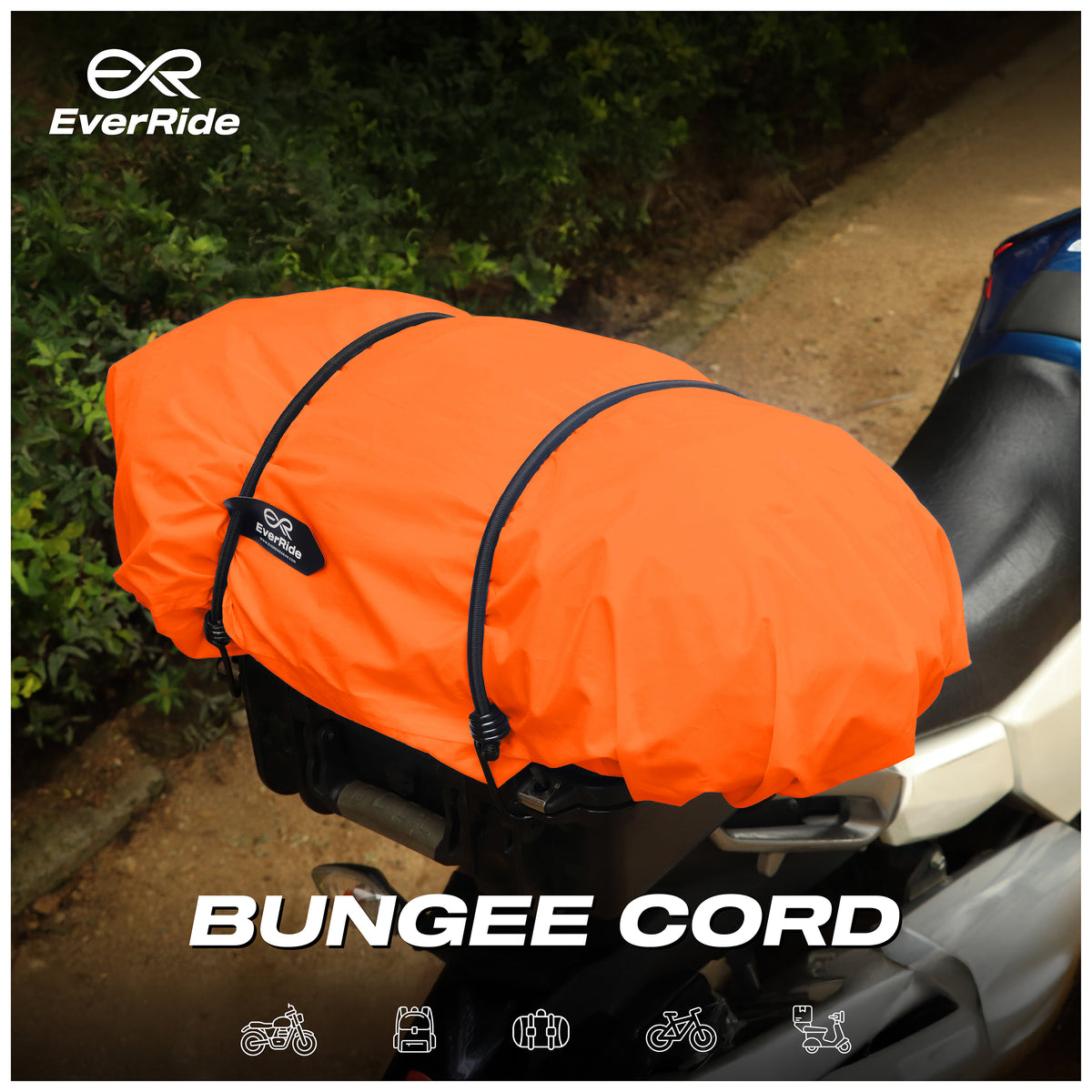EverRide Heavy Duty Bungee Cord | Color: Black