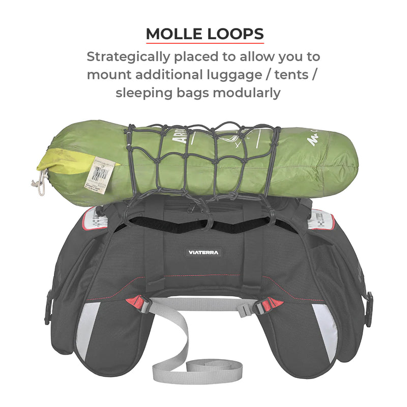 VIATERRA CLAW MINI - UNIVERSAL MOTORCYCLE TAILBAG