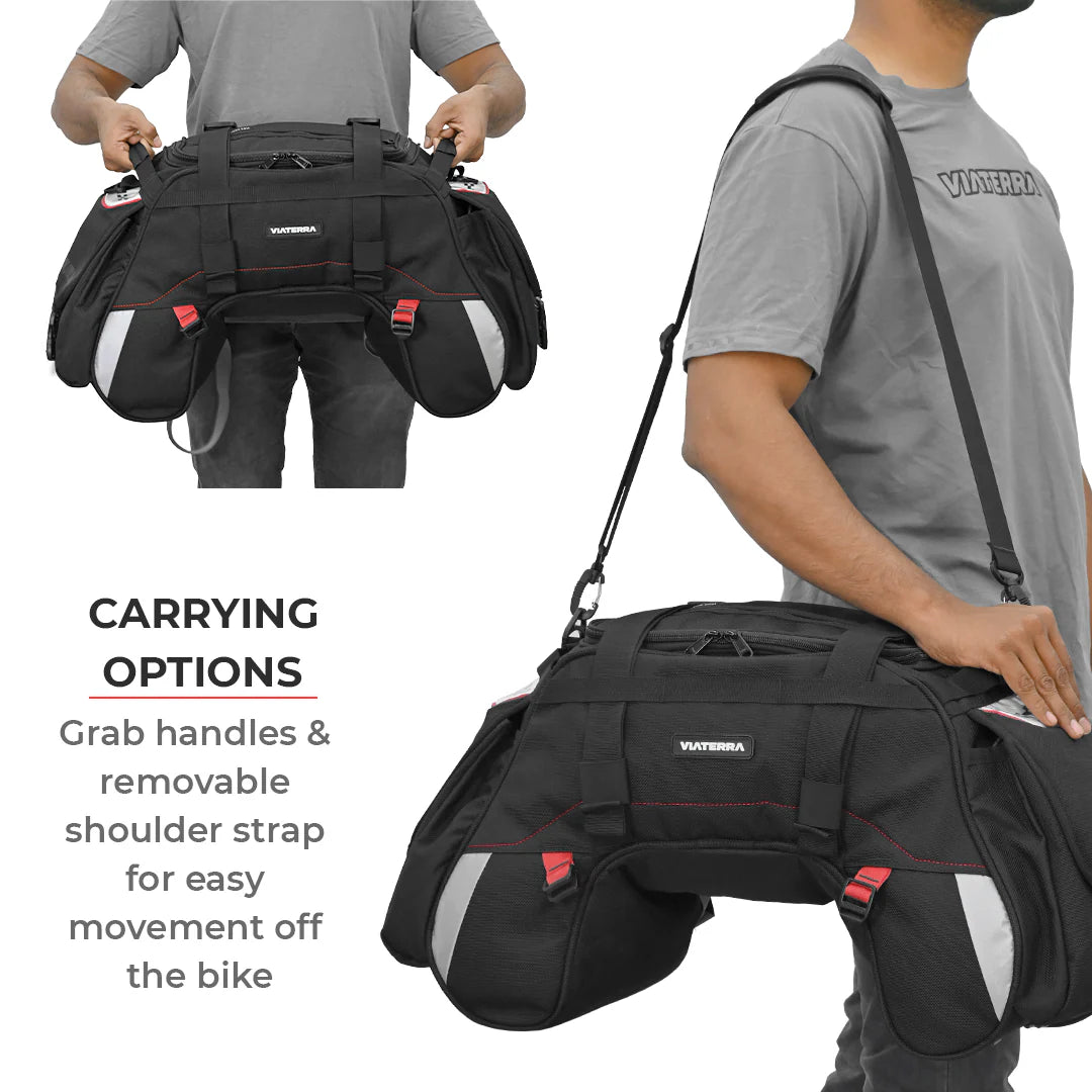 VIATERRA CLAW MINI - UNIVERSAL MOTORCYCLE TAILBAG