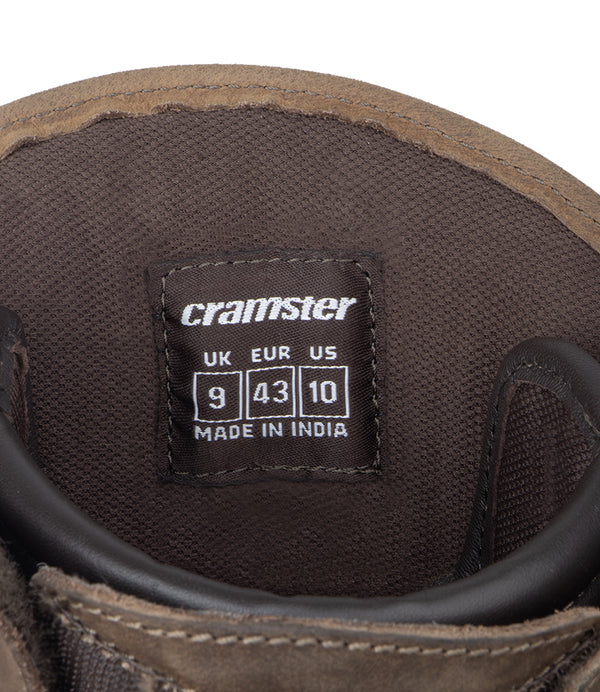 Cramster Flux Motorcycle Touring Boots Brown