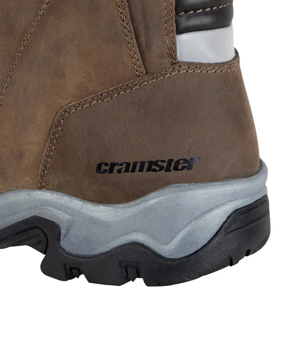Cramster Flux Motorcycle Touring Boots Brown