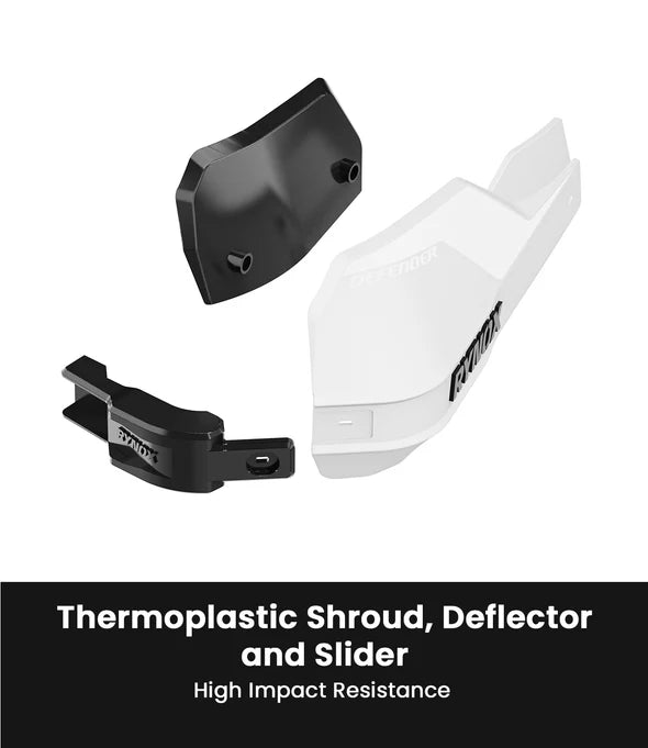 RYNOX DEFENDER PRO HANDGUARDS WHITE