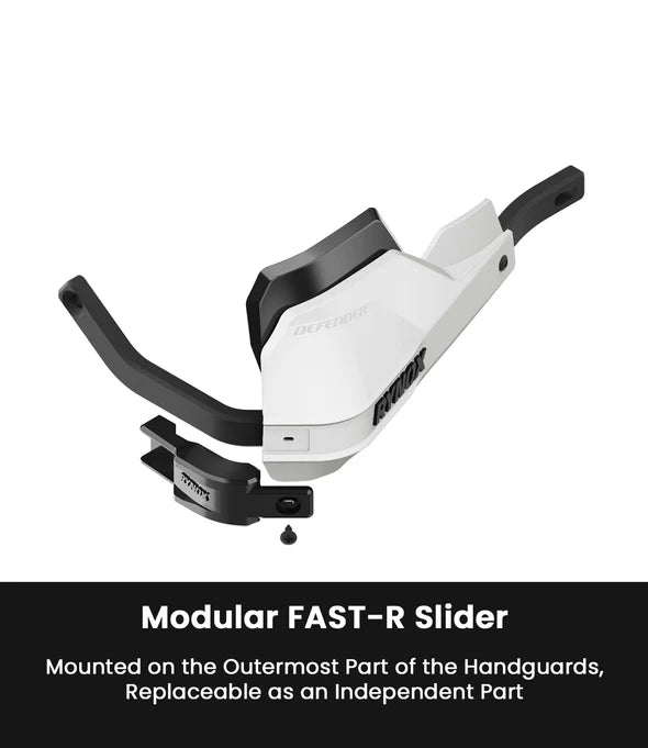 RYNOX DEFENDER PRO HANDGUARDS WHITE