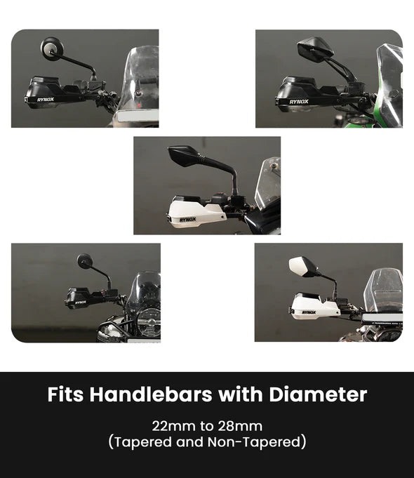 RYNOX DEFENDER PRO HANDGUARDS WHITE