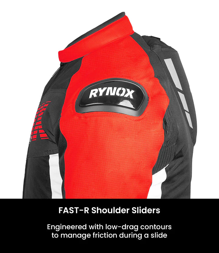 RYNOX DELTA GT JACKET BLACK RED