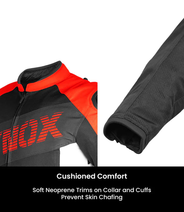 RYNOX DELTA GT JACKET BLACK RED