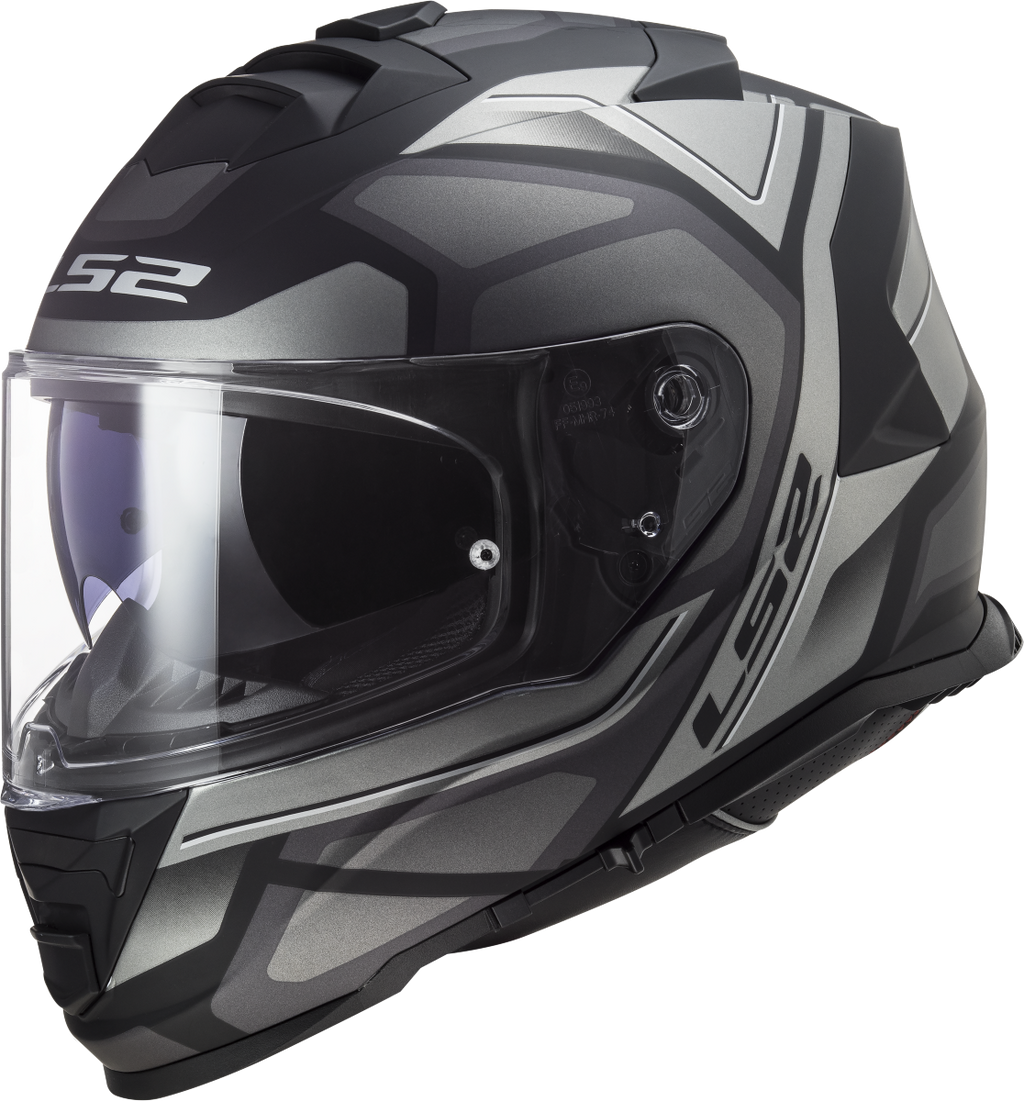 LS2 FF800 STORM II FASTER TITANIUM – Lets Gear Up