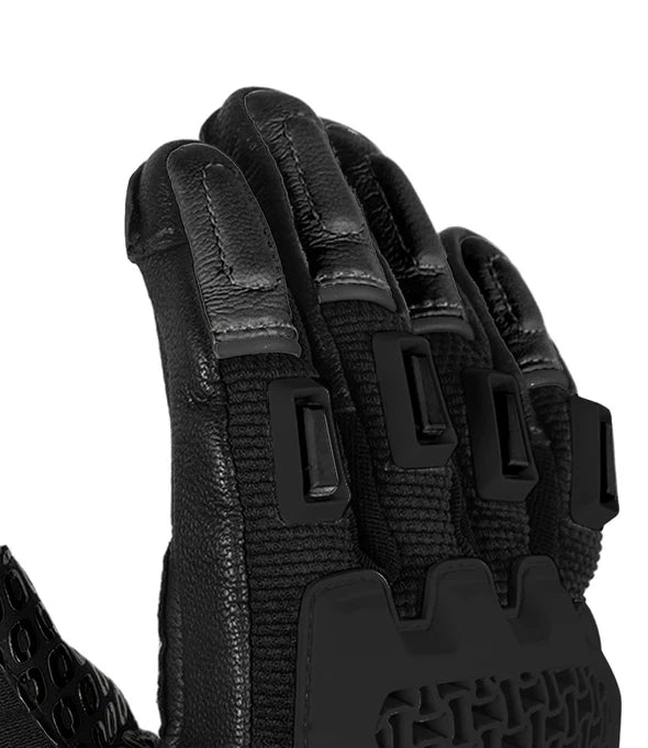 GRAVEL DUALSPORT GLOVES - ALL BLACK